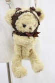 画像2: BABY,THE STARS SHINE BRIGHT / くまくみゃポシェット  ミルクティー H-25-05-05-010-BA-BG-NS-ZH (2)