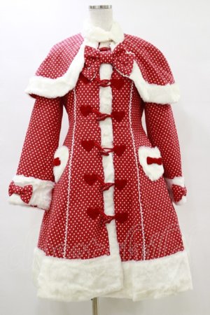 画像: Angelic Pretty / Snow birdコート Free レッド H-25-05-05-088-AP-CO-NS-ZH