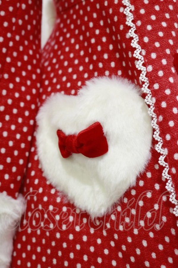 画像4: Angelic Pretty / Snow birdコート Free レッド H-25-05-05-088-AP-CO-NS-ZH (4)
