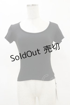 画像: Melt the lady / バッククロストップス Free ブラック H-25-05-05-022-PU-TO-NS-ZH