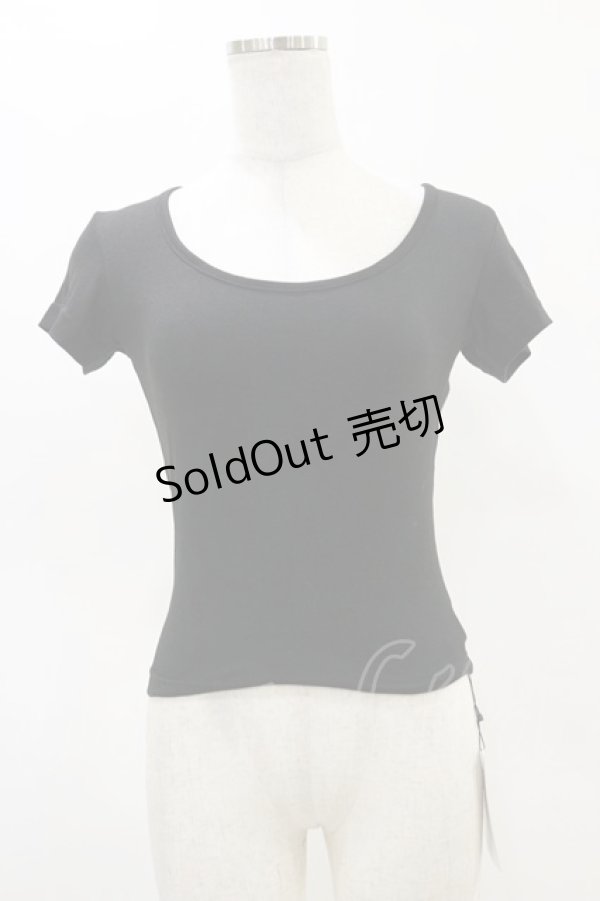 画像1: Melt the lady / バッククロストップス Free ブラック H-25-05-05-022-PU-TO-NS-ZH (1)