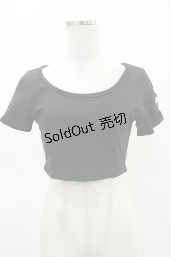 MELT THE LADY ゴシックTシャツ ホワイト（Melt the lady / ロゴ