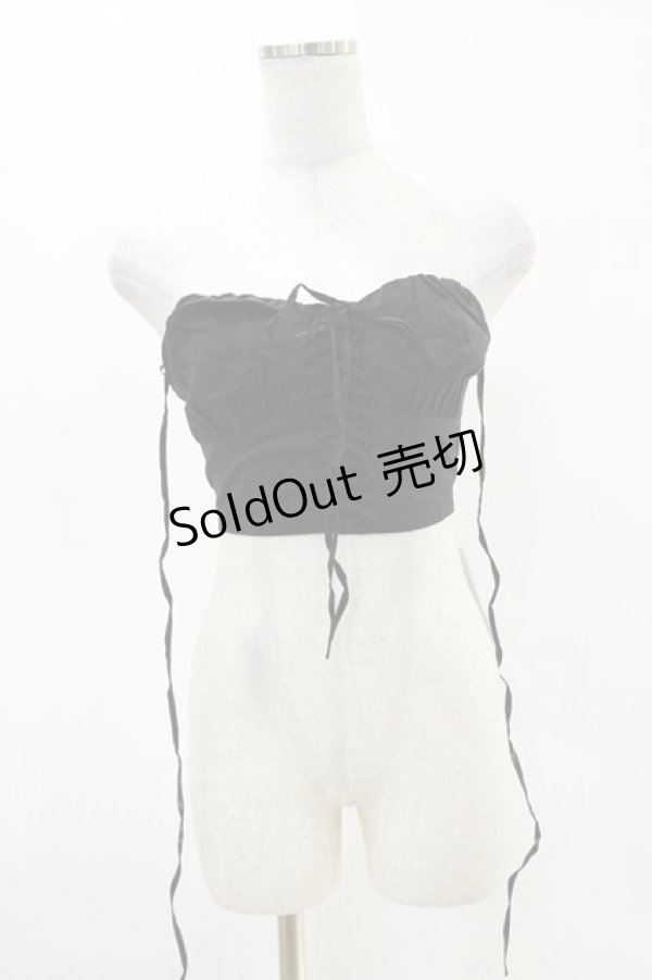 画像3: Melt the lady / セパレートブラウス Free ブラック H-25-05-05-030-PU-BL-NS-ZH (3)