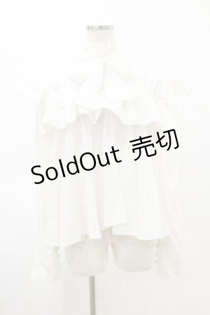 画像: Sister Jane / ボリュームフリルブラウス Free オフ H-25-05-05-036-LO-TS-NS-ZH