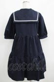 画像3: MILK / Sailorティアードワンピース  ネイビー H-25-05-06-030-ML-OP-KB-ZH (3)
