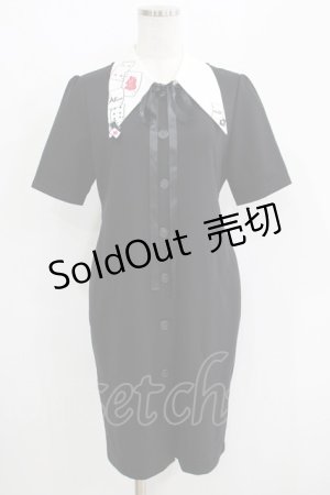 画像: MILK / アリストランプワンピース  黒 H-25-05-06-033-ML-OP-KB-ZH