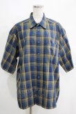 画像1: MILKBOY / CHECKED BOX SHIRTS  ブルーチェック H-25-05-06-051-MB-BL-KB-ZH (1)