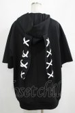 画像3: PSYCHO NATION / うさ耳ZIPパーカー 44 黒 H-25-05-06-053-PU-TO-KB-ZH (3)