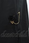 画像3: MARBLE / ブローチ付スカート  黒 H-25-05-06-1032-GO-SK-KB-ZH (3)