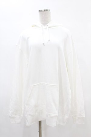 画像: NieR Clothing / プリントプルパーカー 2XL 白 H-25-05-06-1036-PU-TO-KB-ZH
