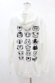 画像2: NieR Clothing / プリントプルパーカー 2XL 白 H-25-05-06-1036-PU-TO-KB-ZH (2)