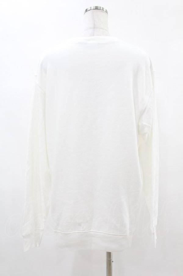 画像2: NieR Clothing / プリントSWEAT  XL 白 H-25-05-06-1037-PU-TO-KB-ZH (2)
