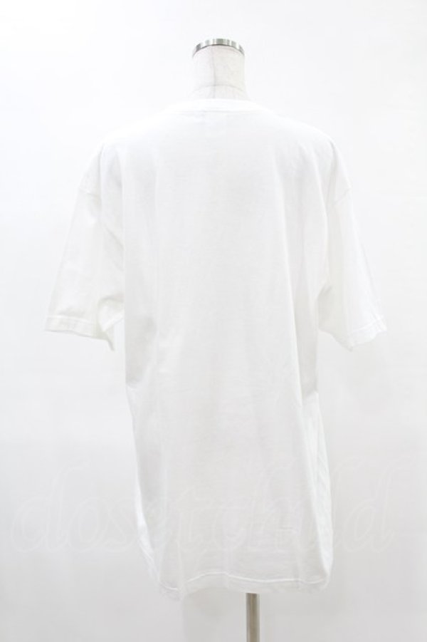 画像2: NieR Clothing / プリント半袖CUTSEW XL 白 H-25-05-06-1041-PU-TO-KB-ZH (2)