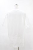 画像2: NieR Clothing / プリント半袖CUTSEW XL 白 H-25-05-06-1042-PU-TO-KB-ZH (2)