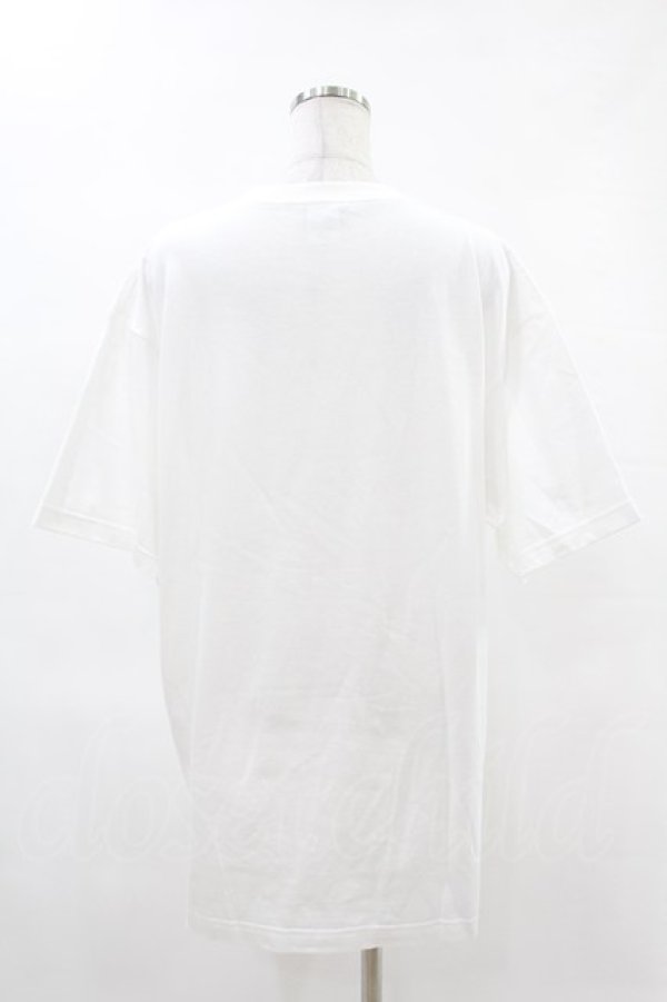 画像2: NieR Clothing / プリント半袖CUTSEW XL 白 H-25-05-06-1042-PU-TO-KB-ZH (2)