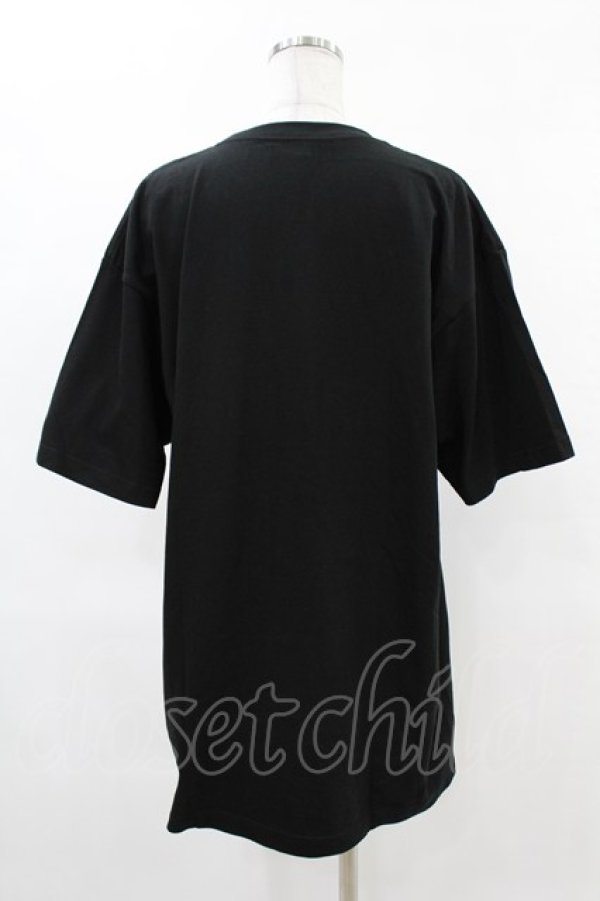 画像2: NieR Clothing / プリント半袖CUTSEW XL 黒 H-25-05-06-1048-PU-TO-KB-ZH (2)