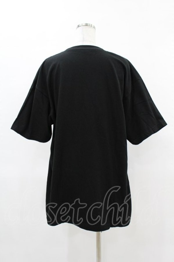 画像2: NieR Clothing / プリント半袖CUTSEW XL 黒 H-25-05-06-1049-PU-TO-KB-ZH (2)