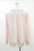 画像2: Jane Marple / Flower embroidery collar blouse  ピンク H-25-05-06-1012-JM-BL-KB-ZH (2)