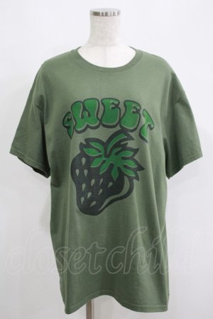 画像: MILKBOY / SWEET BERRY TEE L ミリタリー H-25-05-06-065-MB-TO-KB-ZH