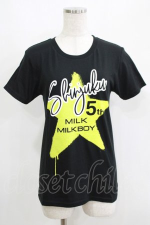 画像: MILKBOY / 新宿5th限定TEE S ブラック H-25-05-06-066-MB-TO-KB-ZH