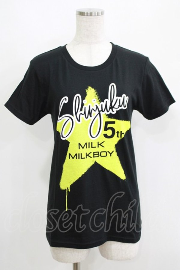 画像1: MILKBOY / 新宿5th限定TEE S ブラック H-25-05-06-066-MB-TO-KB-ZH (1)