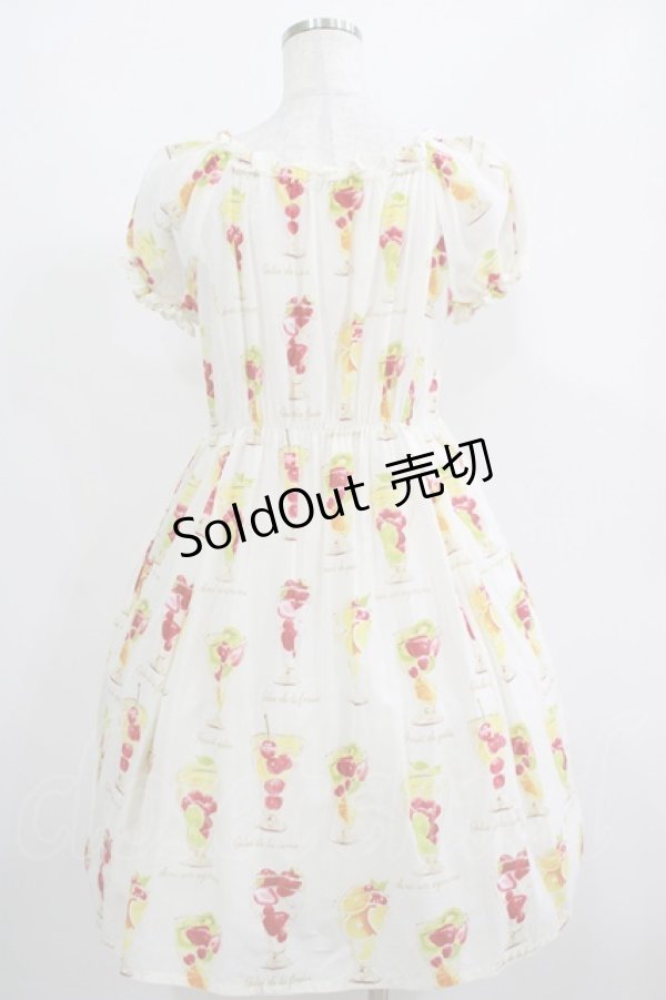画像3: Jane Marple / Gelee de Fruitsのスモックワンピース M アイボリー H-25-05-06-015-JM-OP-KB-ZH (3)