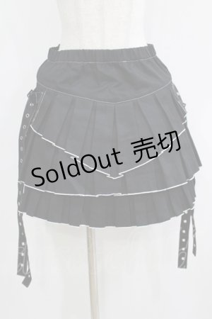 画像: PUTUMAYO / サイドベルトスカート  黒 H-25-05-06-026-PT-SK-KB-ZH