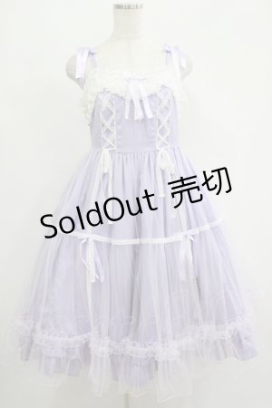 画像: Angelic Pretty / Marquiseジャンパースカート Free ラベンダー H-25-05-07-001-AP-OP-NS-ZH