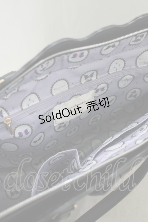 画像3: m petit by misako / サンリオキャラクターズコラボ クロミ ショルダーバッグ  ブラック H-25-05-07-055-LO-BG-NS-ZH (3)