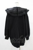 画像2: Candy Stripper / FRILL COLLAR SWEAT  ブラック H-25-05-07-1035-PU-TO-KB-ZH (2)
