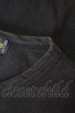 画像3: Jane Marple / ベルベットリボントリミングTシャツ  ブラック H-25-05-07-1038-JM-TO-KB-ZH (3)