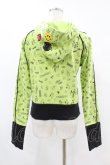 画像2: TOXIC STAR / 総柄ワッペンパーカー  ライム H-25-05-07-1054-PU-TO-KB-ZH (2)