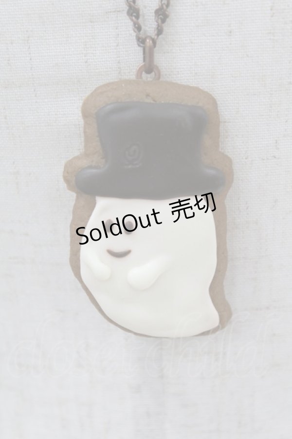 画像1: Q-pot. / Ghost Cookie Necklace  HAT H-25-05-07-1008-QP-AC-KB-ZH (1)