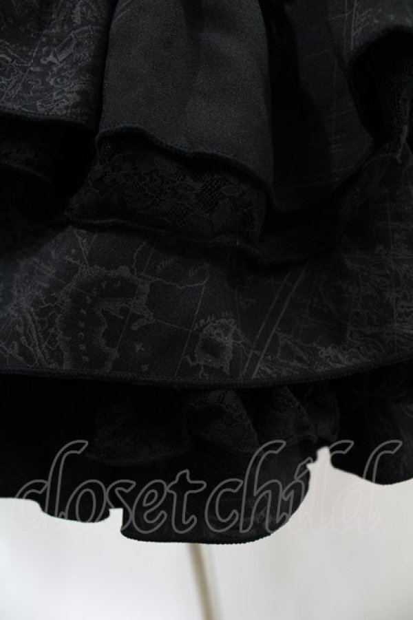 画像5: Ozz oneste / Rose×chartスカート  ブラック H-25-05-07-1021-OO-SK-KB-ZH (5)