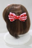 画像2: Angelic Pretty / カラフルドロップリボンコーム  アカ/ピンク H-25-05-07-070-AP-AC-NS-ZH (2)