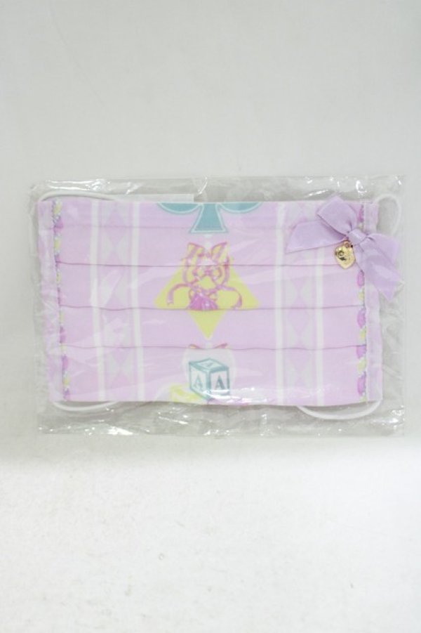 画像1: Angelic Pretty / Milky Pony Carnivalマスクカバー  ピンク H-25-05-07-072-AP-ZA-NS-ZH (1)