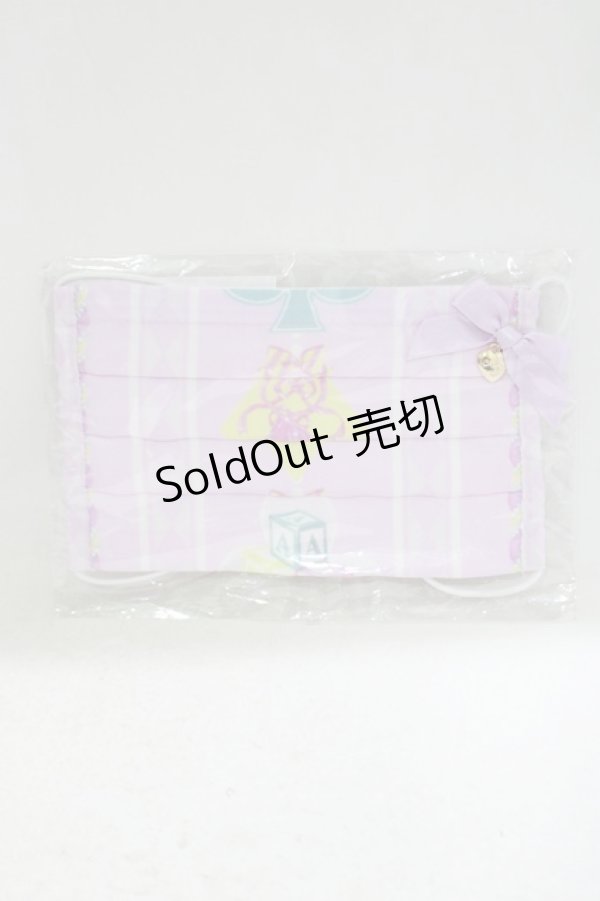 画像1: Angelic Pretty / Milky Pony Carnivalマスクカバー  ピンク H-25-05-07-072-AP-ZA-NS-ZH (1)