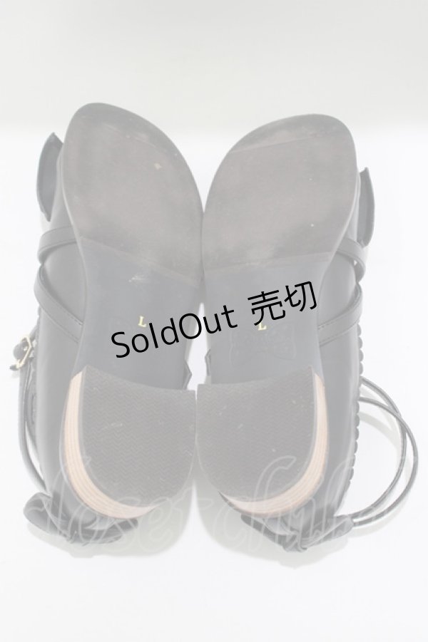 画像4: Angelic Pretty / Tea Party Shoes L ブラック H-25-05-07-076-AP-SH-NS-ZH (4)