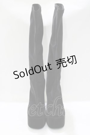画像: Darich / ウルトラストレッチロングブーツ L ブラック H-25-05-07-080-LO-SH-NS-ZH