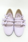 画像1: Angelic Pretty / お散歩リボンシューズ M ラベンダー H-25-05-08-001-AP-SH-NS-ZH (1)