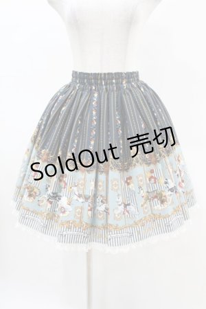 画像: metamorphose / Wonder Carousel ミニスカート F ネイビー H-25-05-08-037-ME-SK-NS-ZH