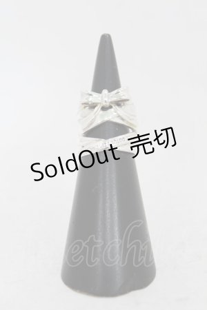 画像: BABY,THE STARS SHINE BRIGHT / レースアップリボンリング 13号 シルバー925 H-25-05-08-005-BA-AC-NS-ZH
