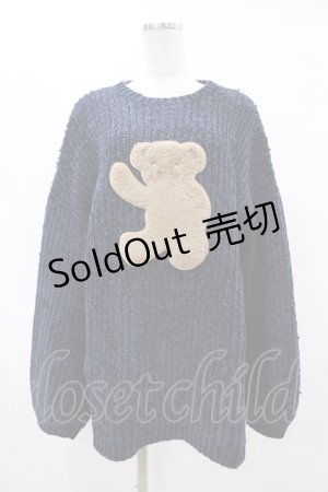 画像: Swankiss / ニットワンピース Free ネイビー H-25-05-08-051-CA-OP-NS-ZH