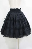 画像3: metamorphose / リボンティアードスカート  黒 H-25-05-08-1032-ME-SK-KB-ZH (3)