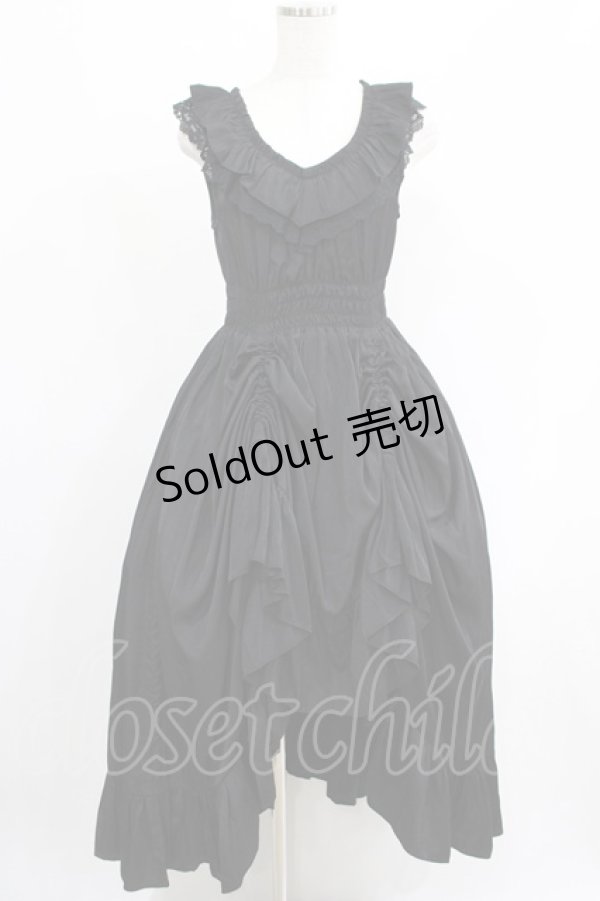 画像1: Sheglit / "Dunkelheit"シャーリングワンピース  ブラック H-25-05-08-1004-EL-OP-KB-ZH (1)