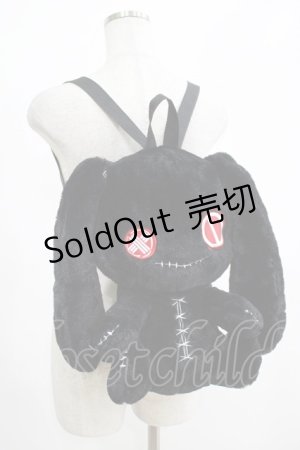 画像: NieR Clothing / NieRちゃんぬいぐるみリュック  黒 H-25-05-08-1050-PU-BG-KB-ZH