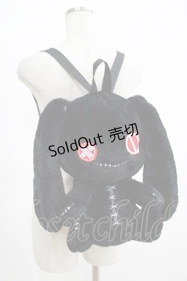 画像1: NieR Clothing / NieRちゃんぬいぐるみリュック  黒 H-25-05-08-1050-PU-BG-KB-ZH (1)