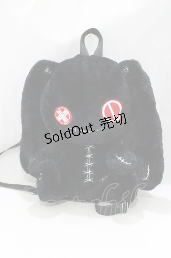 画像2: NieR Clothing / NieRちゃんぬいぐるみリュック  黒 H-25-05-08-1050-PU-BG-KB-ZH (2)