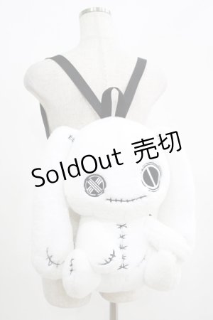 画像: NieR Clothing / NieRちゃんぬいぐるみリュック  白 H-25-05-08-1051-PU-BG-KB-ZH