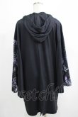 画像3: NieR Clothing / プリントZIPパーカー  黒×和柄九尾 H-25-05-08-1017-PU-TO-KB-ZH (3)